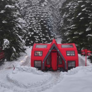 Nesta VILA Model Şişme Çadır Kırmızı