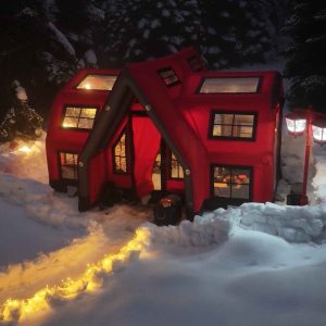 Nesta VILA Model Şişme Çadır Kırmızı