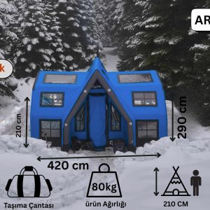 Nesta VILA Model Mavi 12m² | 8-10 Kişilik